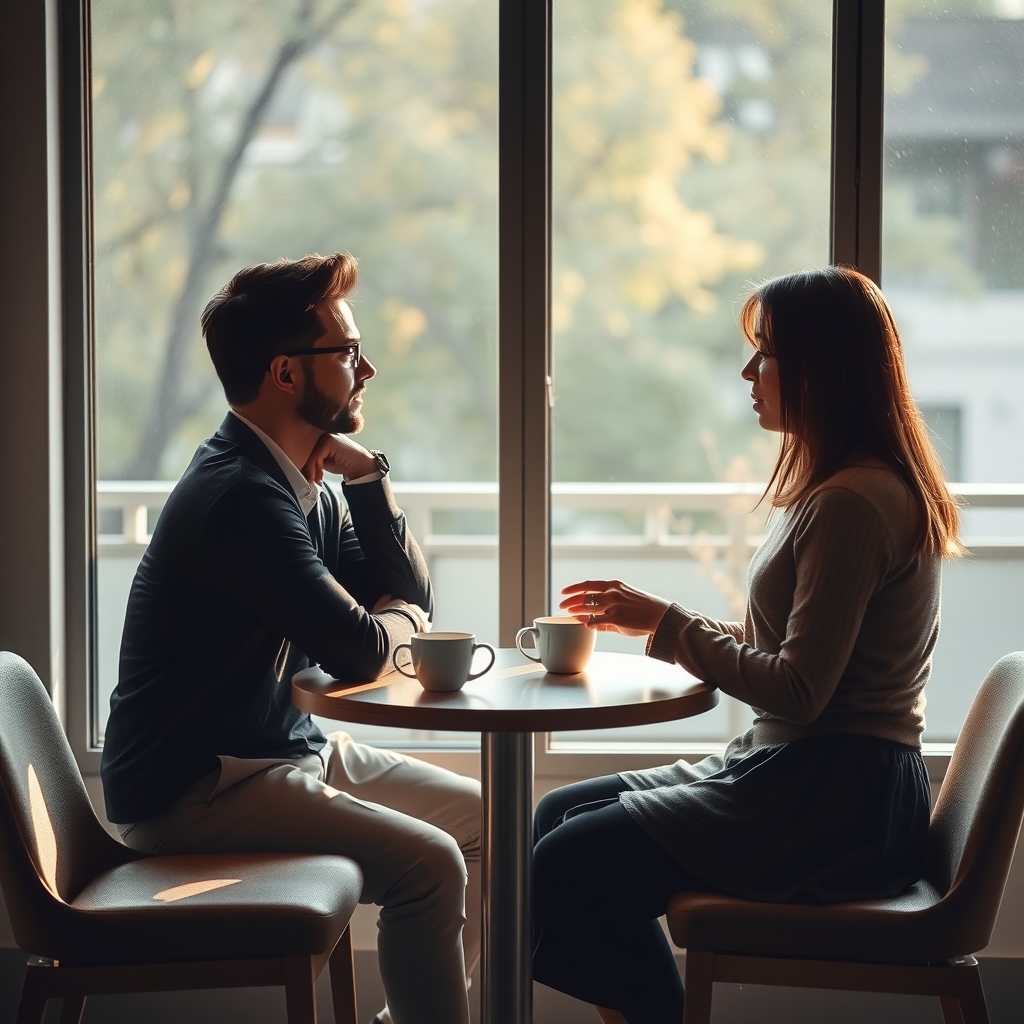 Lắng nghe bằng sự thấu cảm thay vì ép anh ấy phải nói nhiều hơn