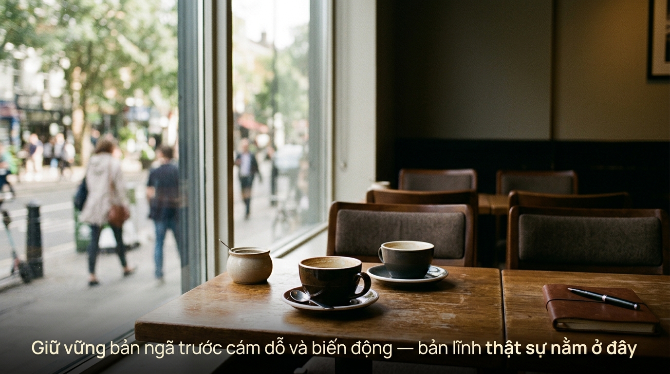 Giữ vững bản ngã trước cám dỗ và biến động — bản lĩnh thật sự nằm ở đây